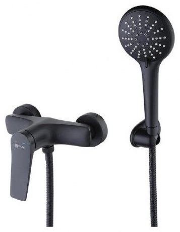 Смеситель для душа Lemark Bronx LM3703, латунь, цвет черный купить,73010