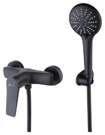 Смеситель для душа Lemark Bronx LM3703, латунь, цвет черный купить,73010
