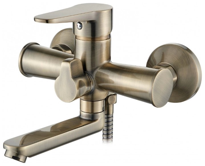Смеситель для ванны Accoona A63111C, силумин, цвет бронзовый купить,NaN