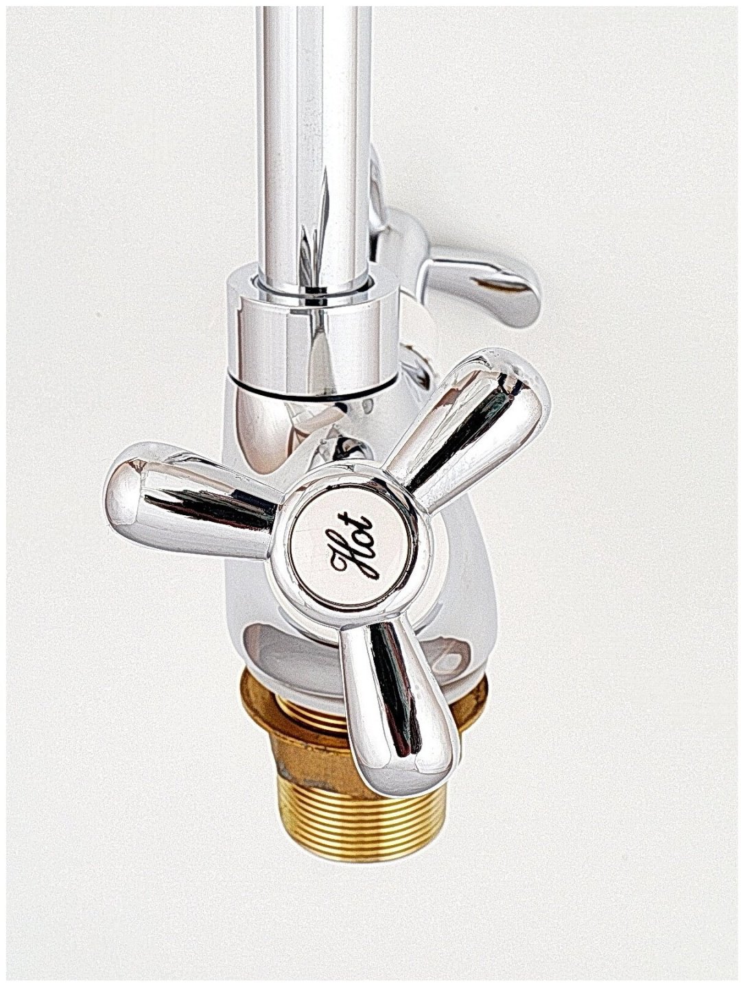 Смеситель с гибким изливом Potato P5852N, латунь, цвет хром купить,30900