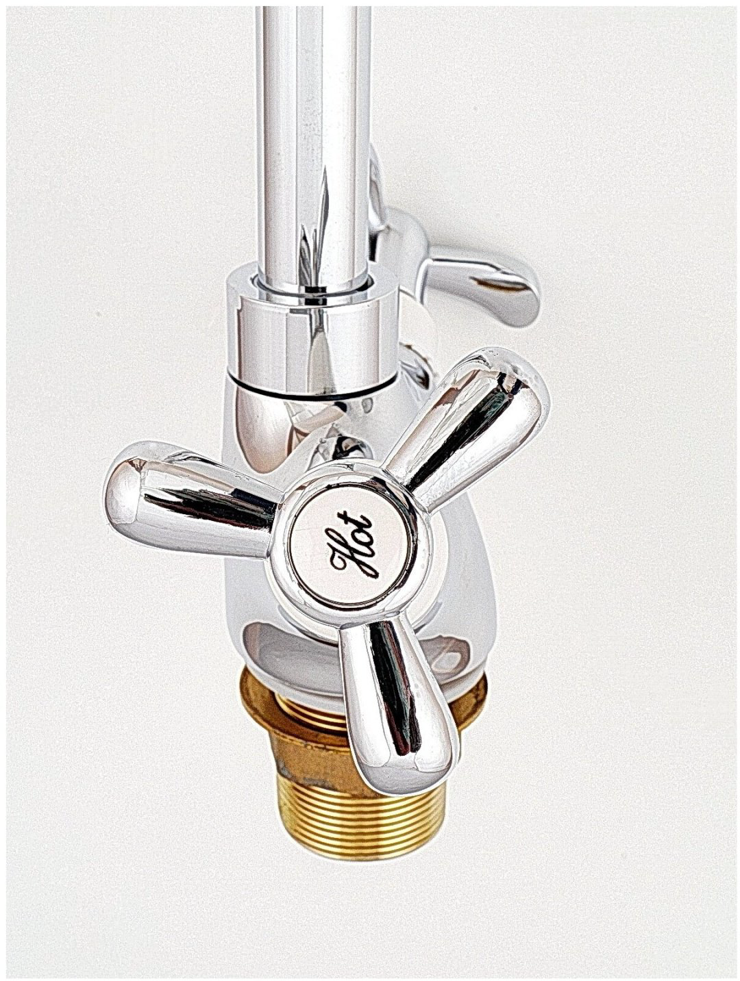 Смеситель с гибким изливом Potato P5852N, латунь, цвет хром купить,30900