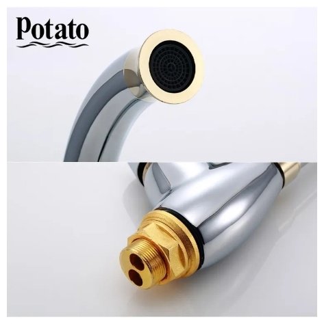 Смеситель для кухни (мойки) Potato P4032-4 , однозахватный купить,30300