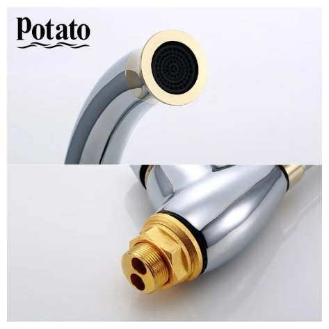 Смеситель для кухни (мойки) Potato P4032-4 , однозахватный купить,30300