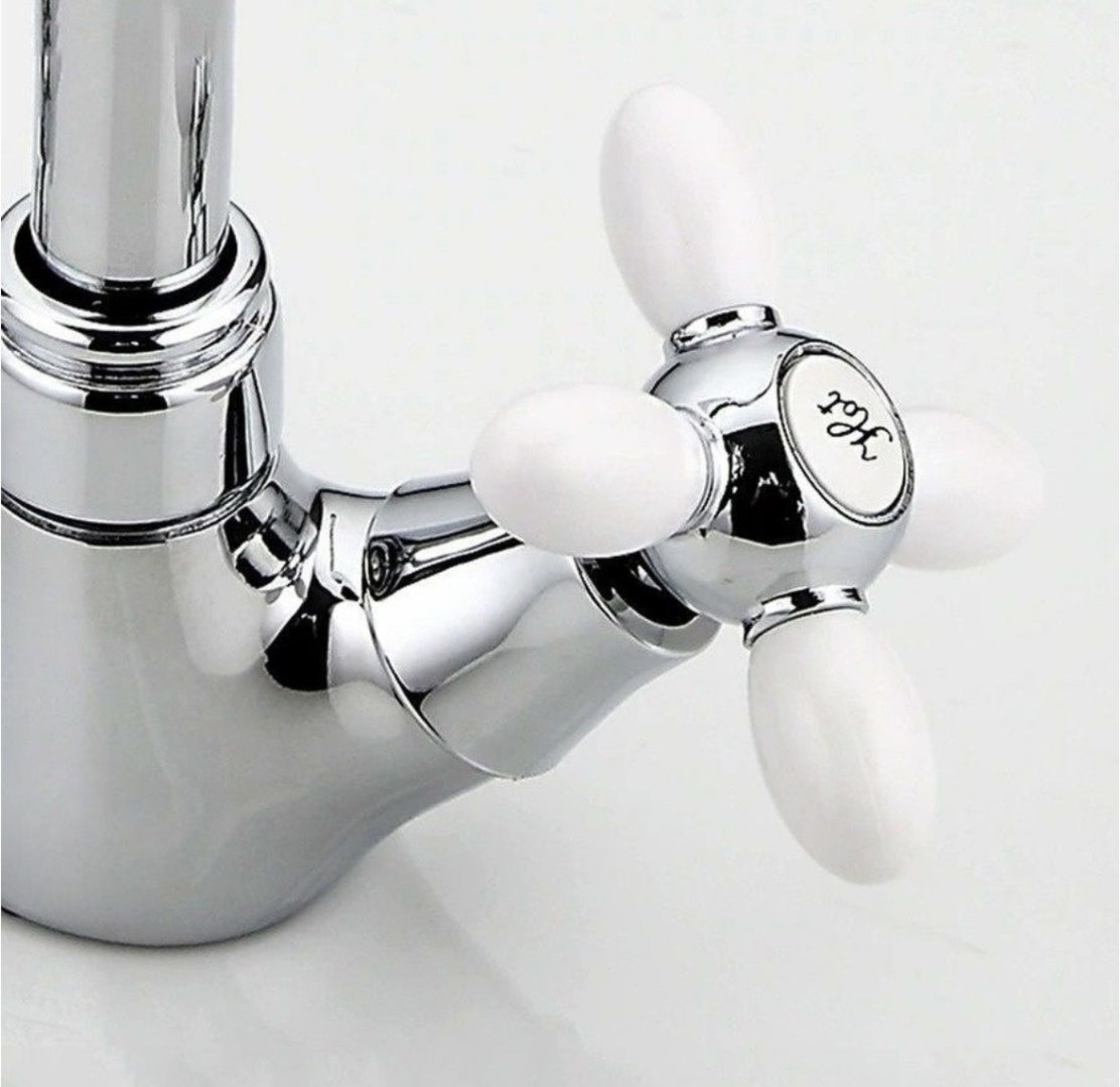 Смеситель для кухни (мойки) Potato P5871-7, двухзахватный купить,30900