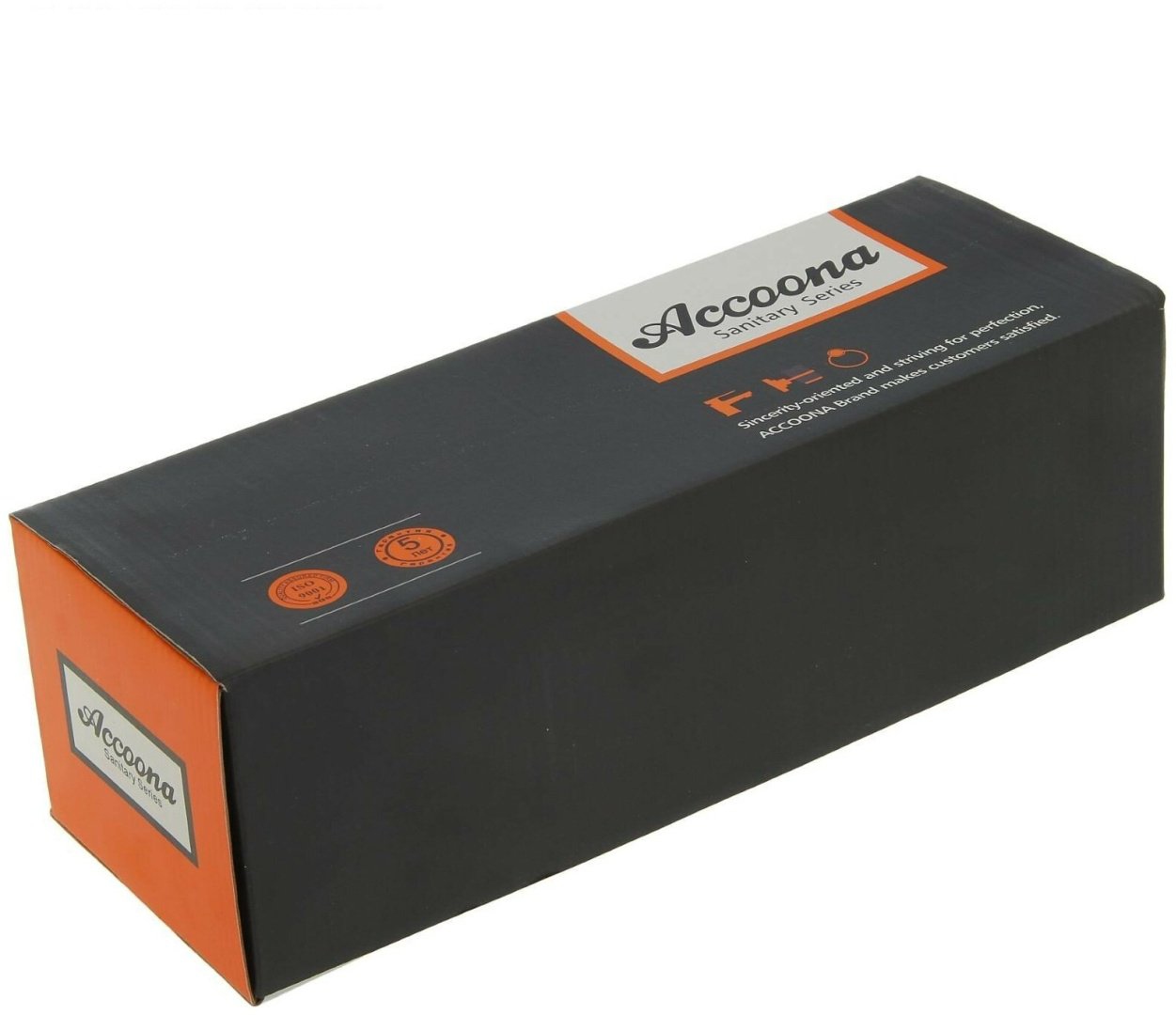 Смеситель для ванны Accoona 7182AК, силумин, цвет хром купить,NaN