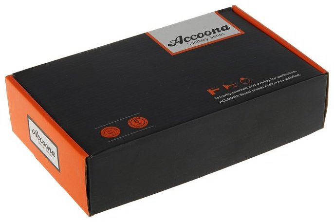 Смеситель для раковины (умывальника) Accoona A9871G , двухзахватный купить,NaN