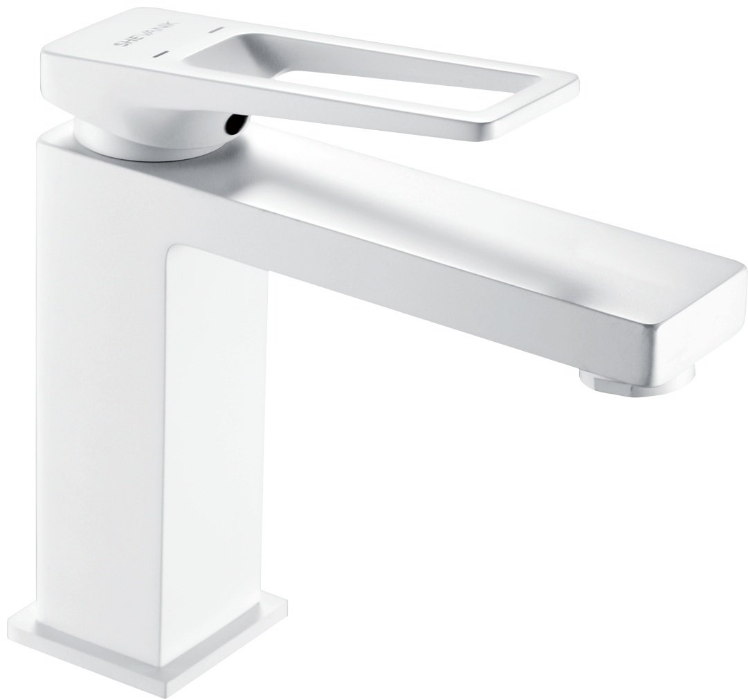 Смеситель Shevanik S6801C, латунь, цвет белый купить,NaN