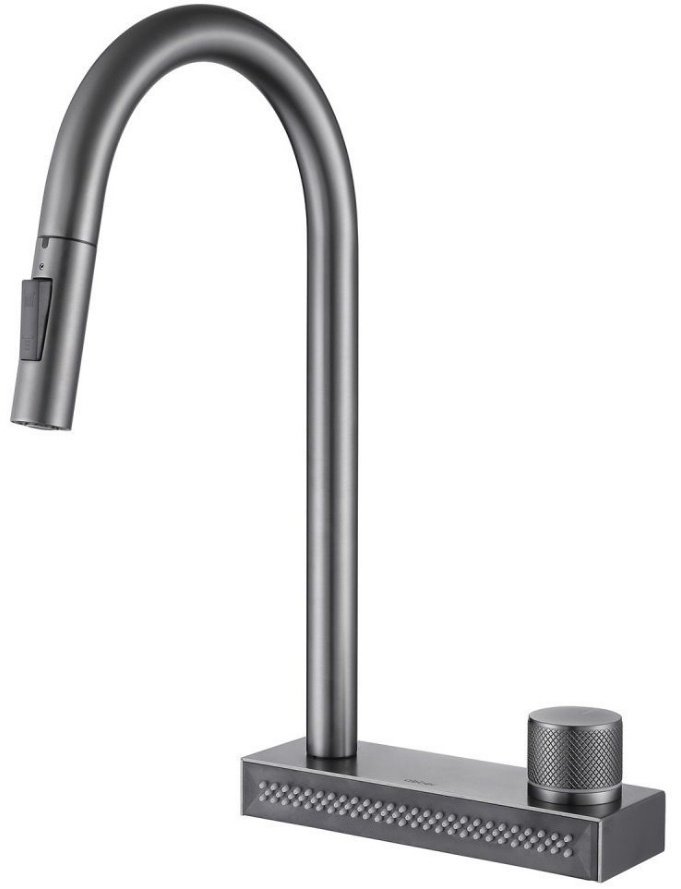 Смеситель для кухни (мойки) Abber Wasser Kreis AF8114NG, однозахватный