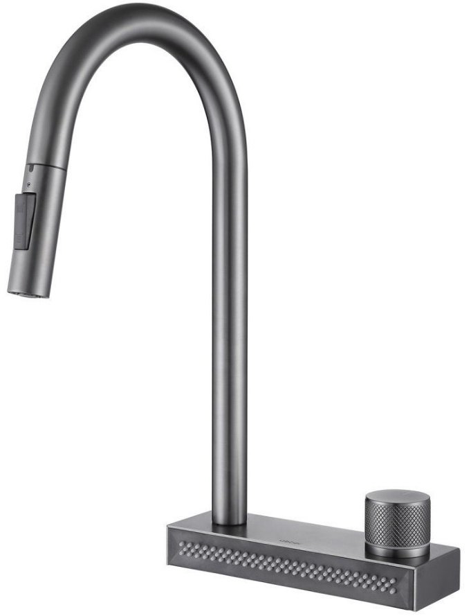 Смеситель для кухни (мойки) Abber Wasser Kreis AF8114NG, однозахватный