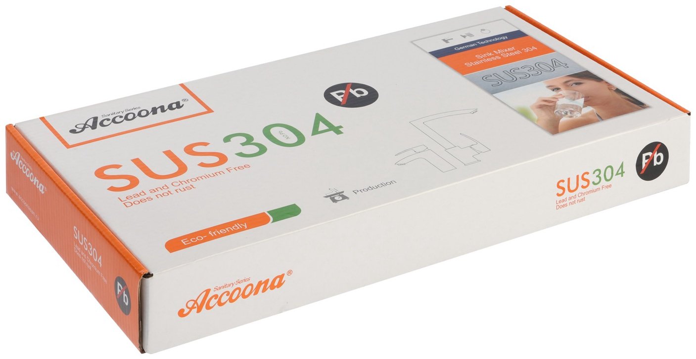 Смеситель для кухни (мойки) Accoona A4590ST , однозахватный купить,NaN