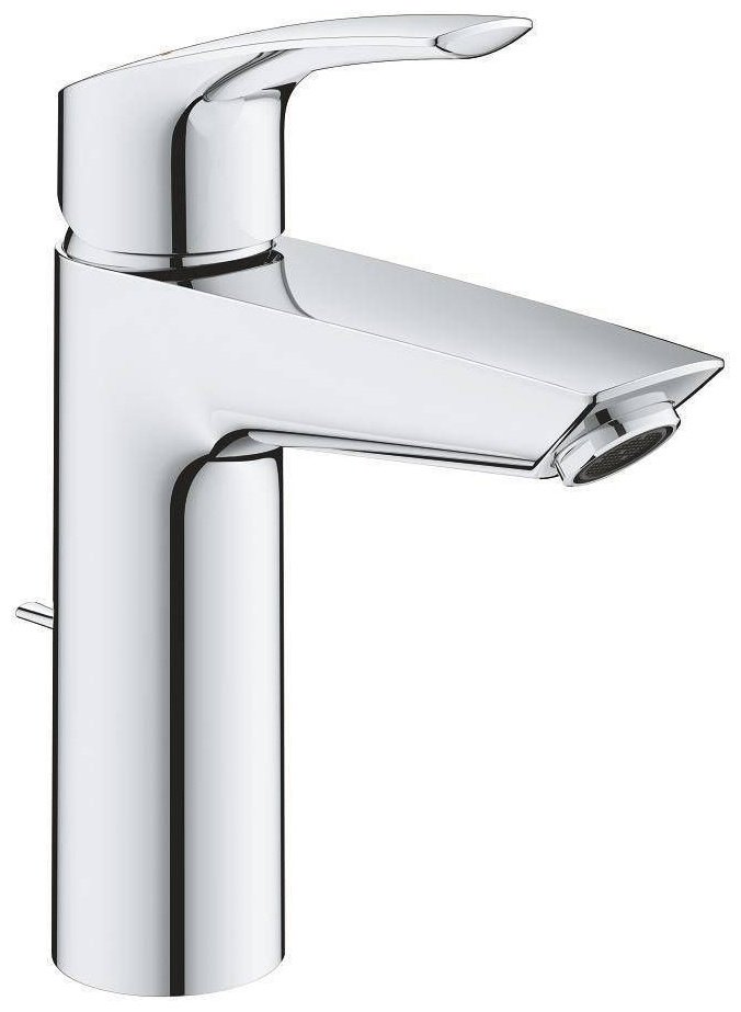 Смеситель для раковины (умывальника) Grohe Eurosmart 2021 M цвет хром, однозахватный