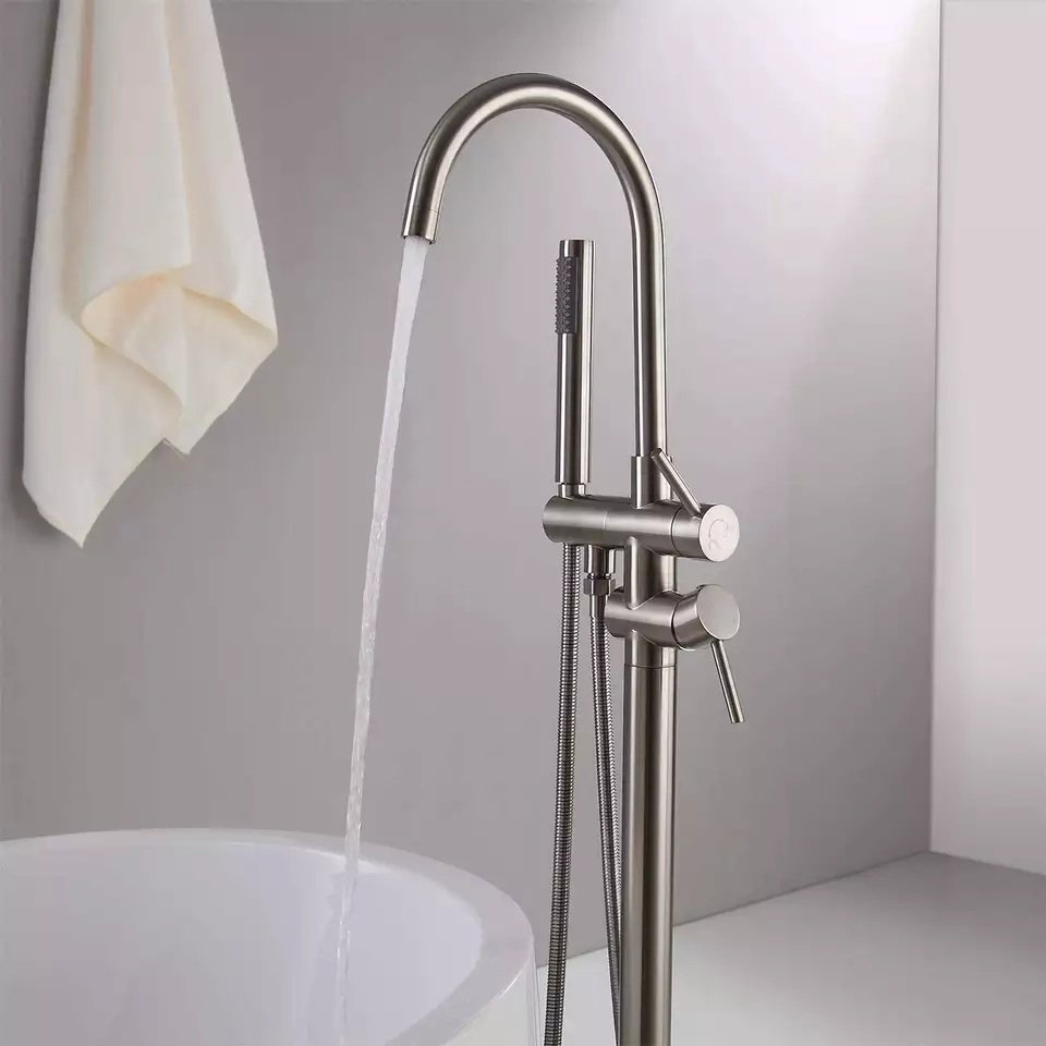 Смеситель для ванны с душем Boch Mann BRAIES Brush nickel BM8922, однозахватный купить,NaN