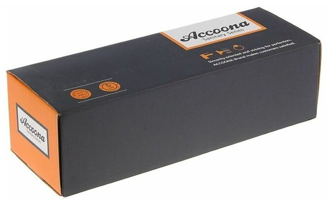 Смеситель для ванны с душем Accoona A7377, двухзахватный купить,NaN