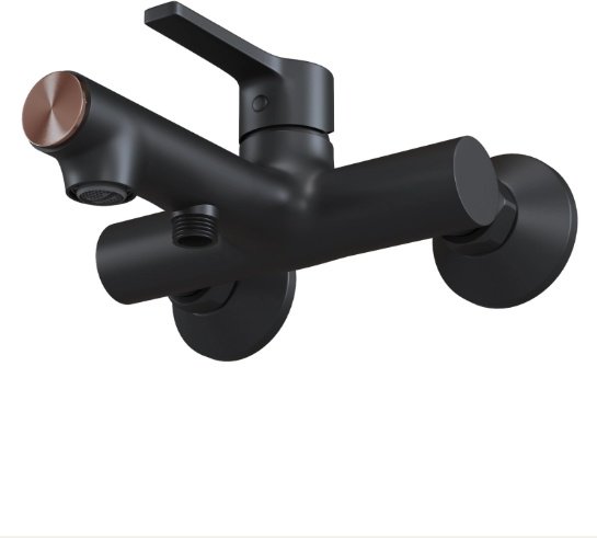 Смеситель для ванны Mixline ML23-01, латунь, цвет черный