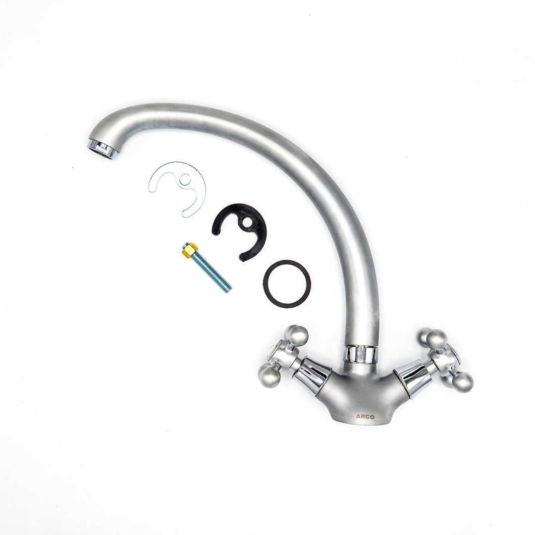 Смеситель для кухни (мойки) ARCO А4515М, двухзахватный купить,16700