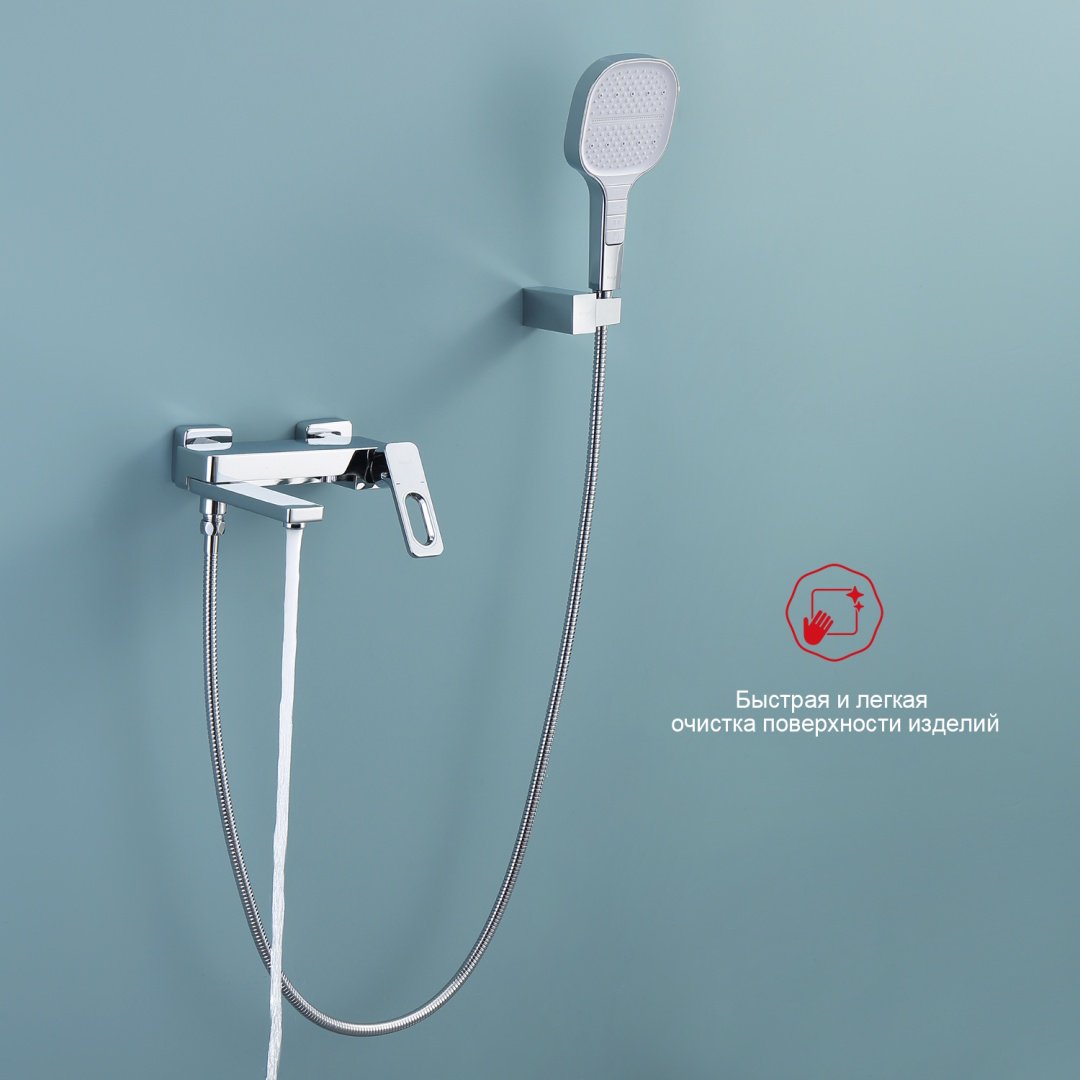 Смеситель для ванны Gappo R51.30, латунь, цвет хром купить,NaN