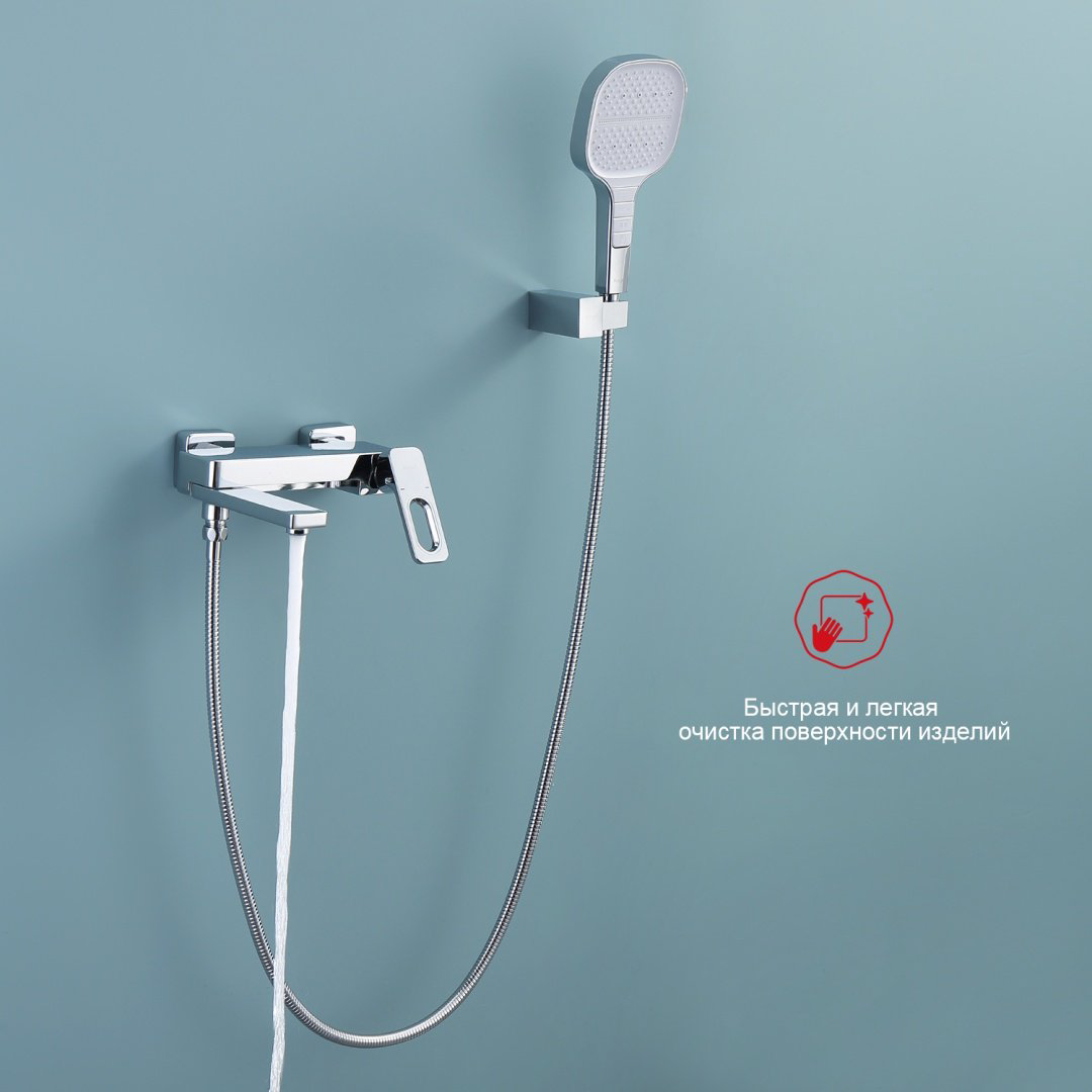 Смеситель для ванны Gappo R51.30, латунь, цвет хром купить,NaN