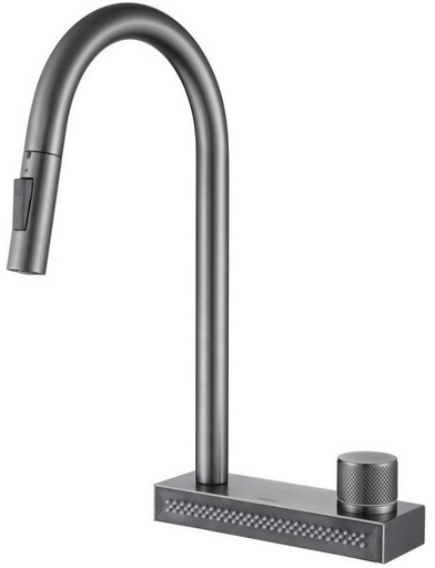 Смеситель для кухни (мойки) Abber Wasser Kreis AF8114NG, однозахватный