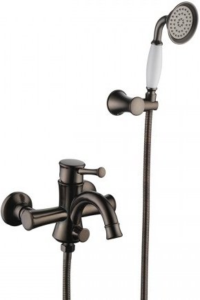 Смеситель для ванны Lemark Peretto LM6302RB, латунь, цвет кофе купить,NaN