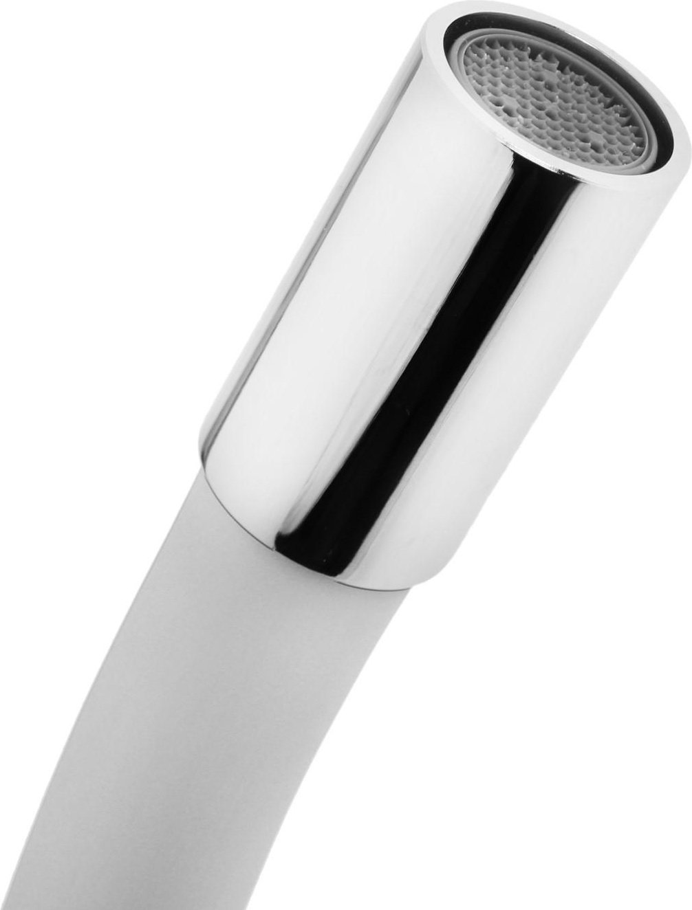 Смеситель с гибким изливом Accoona A4844G, латунь, цвет белый купить,NaN