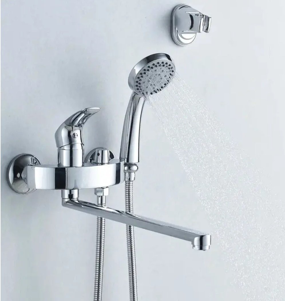 Смеситель для ванны Shevanik S5172, латунь, цвет хром купить,NaN
