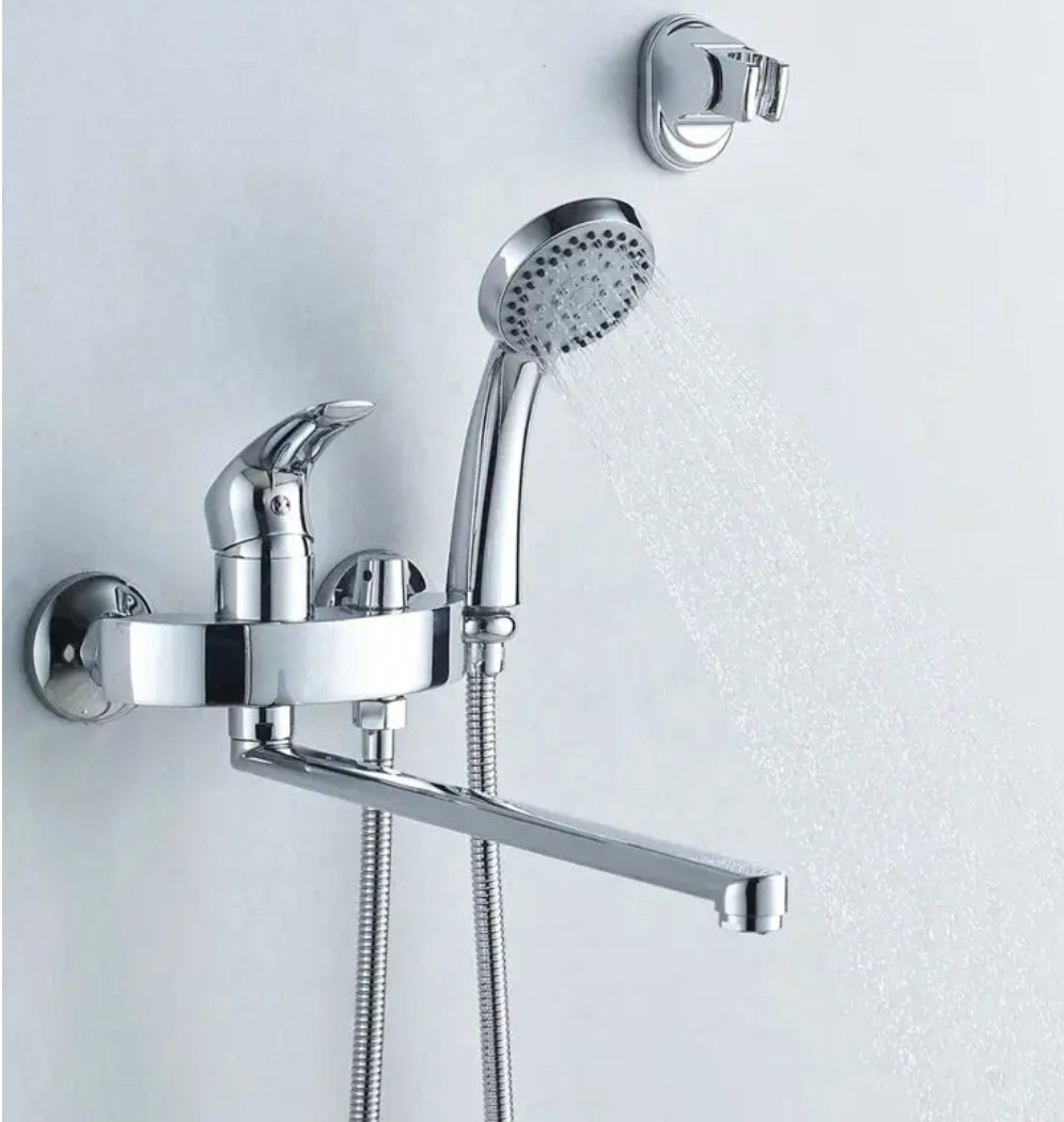 Смеситель для ванны Shevanik S5172, латунь, цвет хром купить,NaN