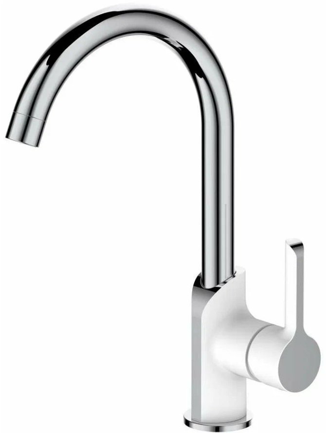 Смеситель для кухни Osgard IONIC 92073, латунь, цвет белый, хром купить,NaN