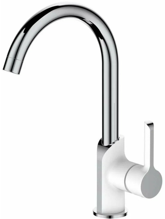 Смеситель для кухни Osgard IONIC 92073, латунь, цвет белый, хром купить,NaN