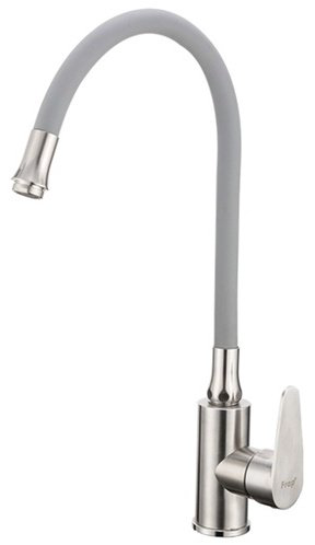 Смеситель для кухни Frap F4448, нержавеющая сталь, цвет серый, хром купить,NaN
