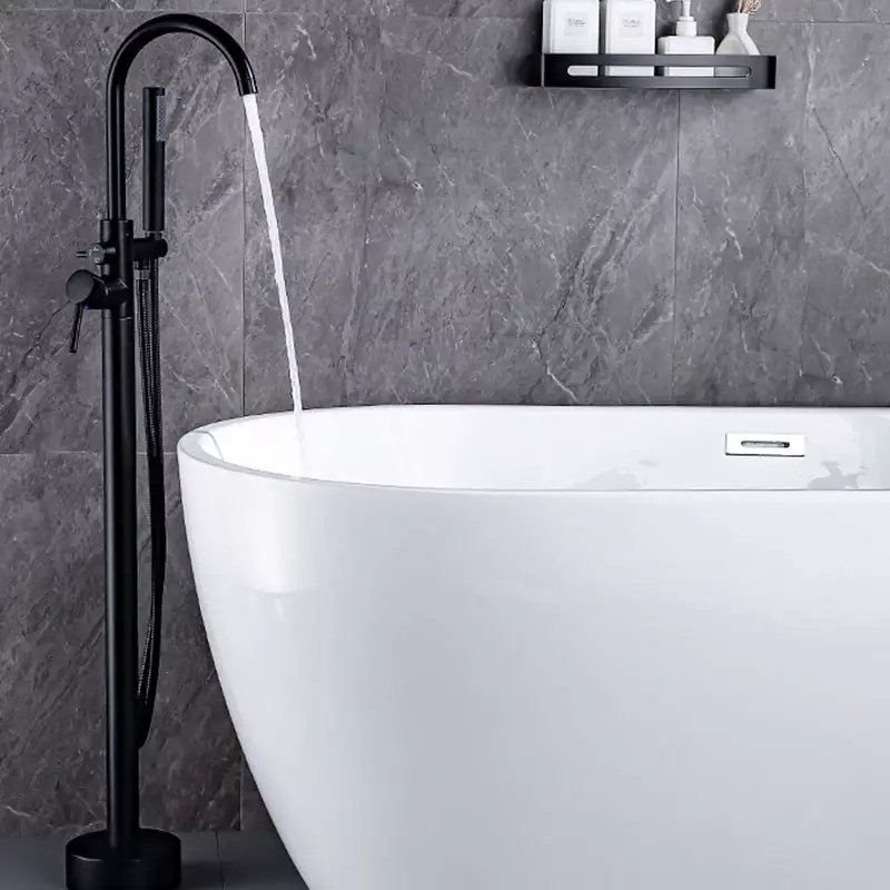 Смеситель для ванны с душем Boch Mann BRAIES Matt black BM8921, однозахватный купить,NaN