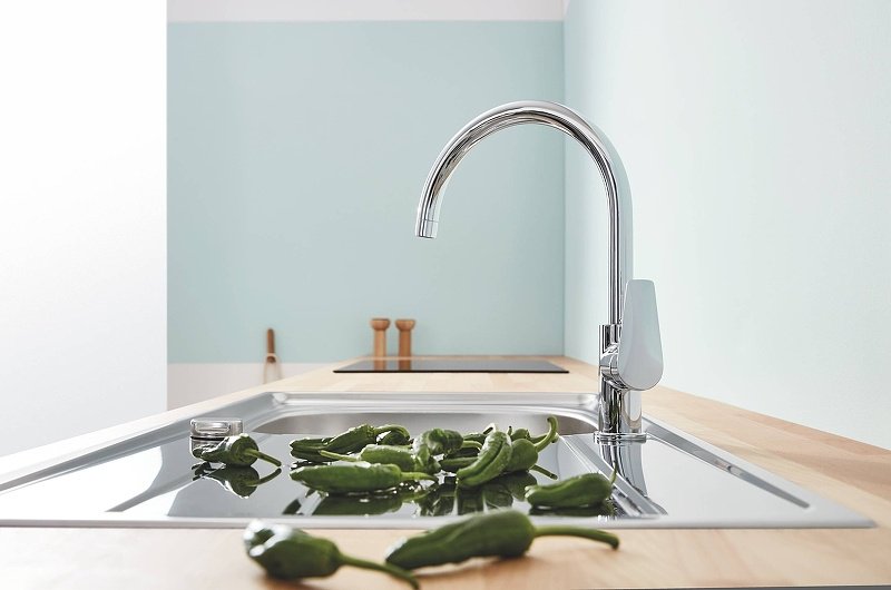 Смеситель для кухни (мойки) Grohe 31538001 , однозахватный купить,69020
