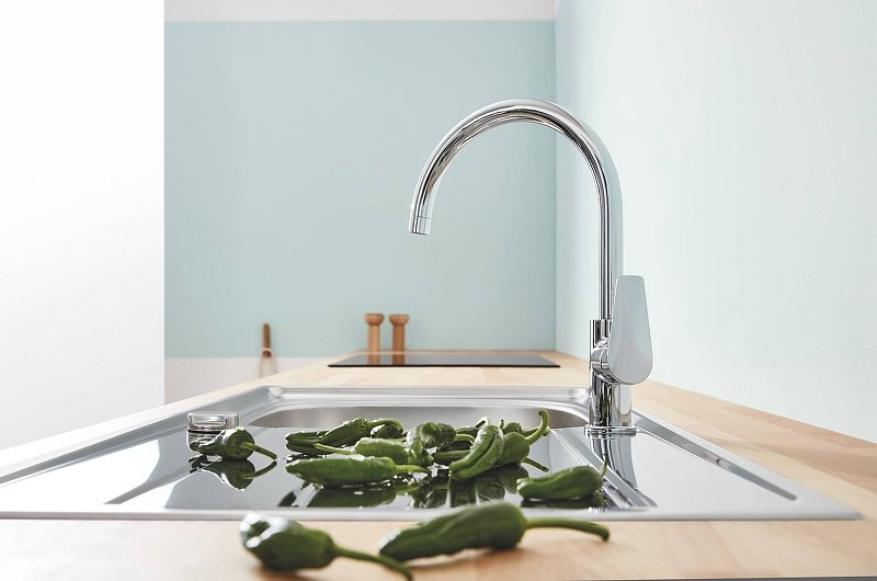 Смеситель для кухни (мойки) Grohe 31538001 , однозахватный купить,69020