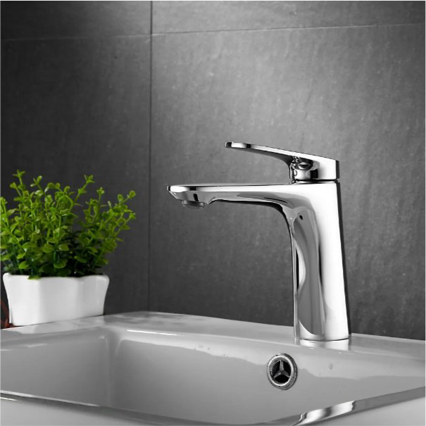 Смеситель Shevanik S8501, латунь, цвет хром купить,NaN