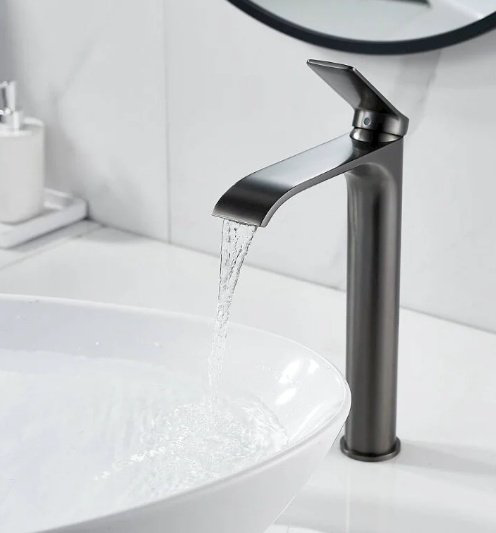 Смеситель Shevanik S4111T, латунь, цвет серый купить,NaN