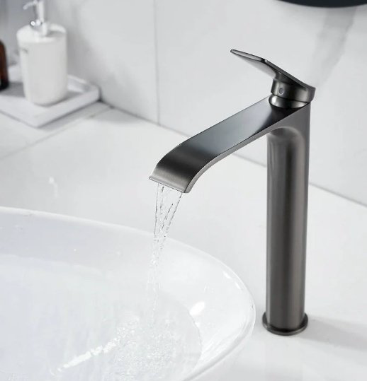 Смеситель Shevanik S4111T, латунь, цвет серый купить,NaN