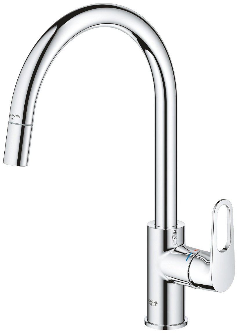 Смеситель для кухни (мойки) Grohe BauFlow, однозахватный купить,124700