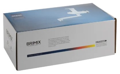 Смеситель для ванны BRIMIX 556, ABS пластик, цвет белый