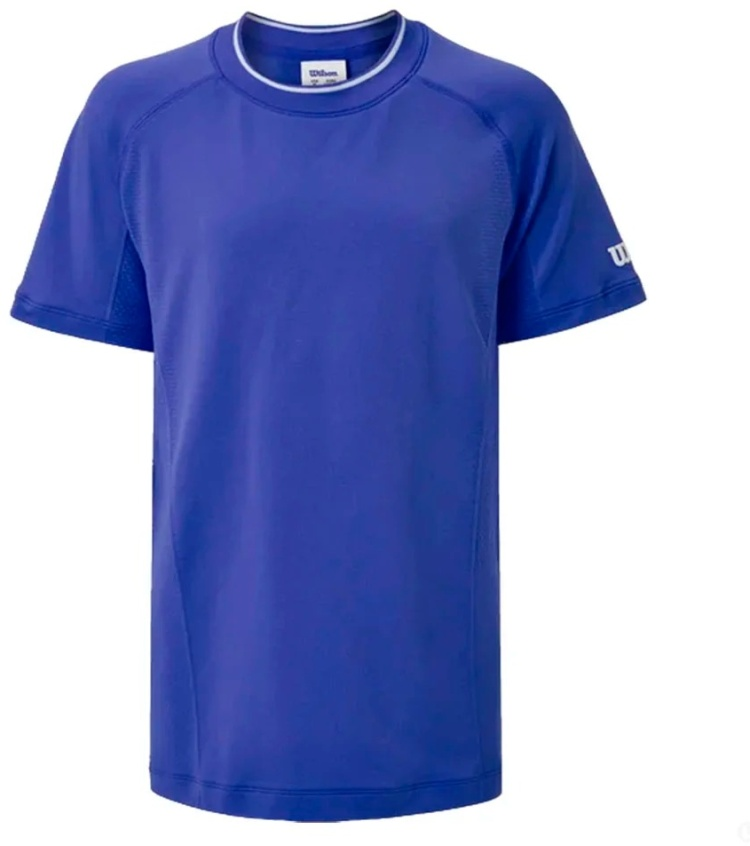 Футболка детская Wilson B Team Seamless Crew WYB0000411-DBO синий L 50 купить,NaN