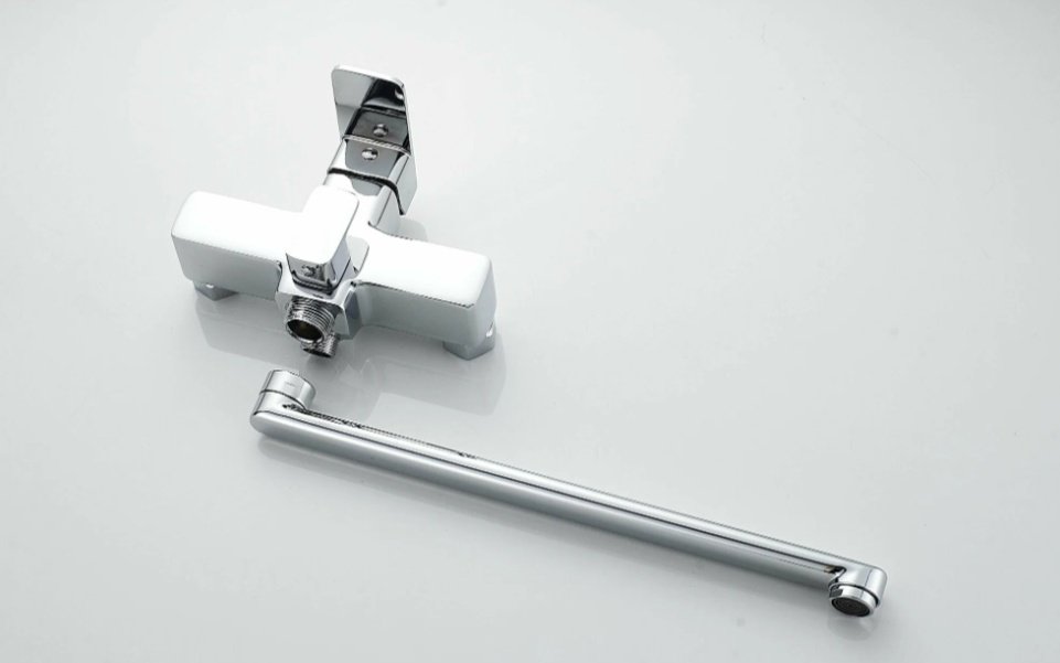 Смеситель для ванны Rainsberg R1723F, силумин, цвет хром