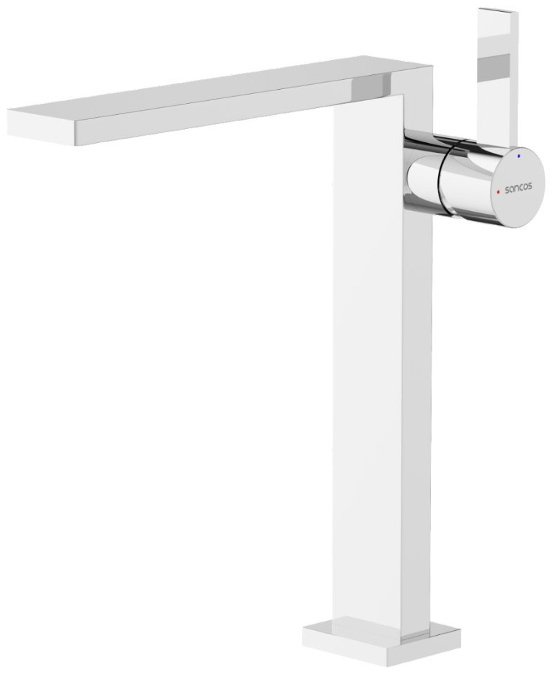 Смеситель для раковины (умывальника) Sancos Linn SC9020CH, однозахватный - ForteMarket Смеситель для раковины (умывальника) Sancos Linn SC9020CH, однозахватный купить,316400
