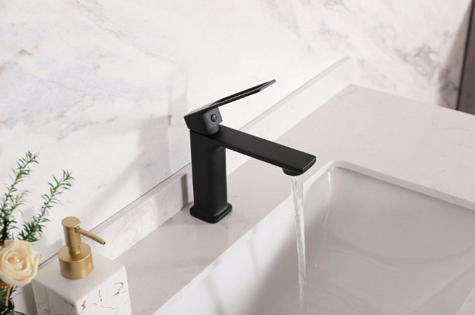 Смеситель для раковины (умывальника) GID-ceramic L057BMK, однозахватный купить,NaN