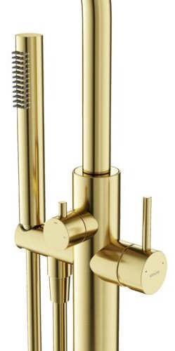 Смеситель для ванны Ceramicanova SC9009BG, латунь, цвет золотистый