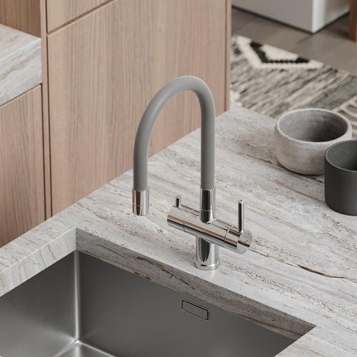 Смеситель для кухни (мойки) Ceramicanova SC4004CH, однозахватный
