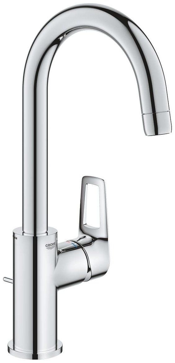 Смеситель для раковины (умывальника) Grohe 23763001 BauLoop L EcoJoy, однозахватный купить,NaN