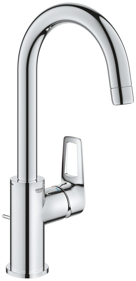 Смеситель для раковины (умывальника) Grohe 23763001 BauLoop L EcoJoy, однозахватный купить,NaN