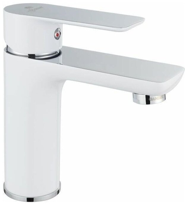 Смеситель для раковины (умывальника) Aquanet AF520-10СW, однозахватный купить,NaN