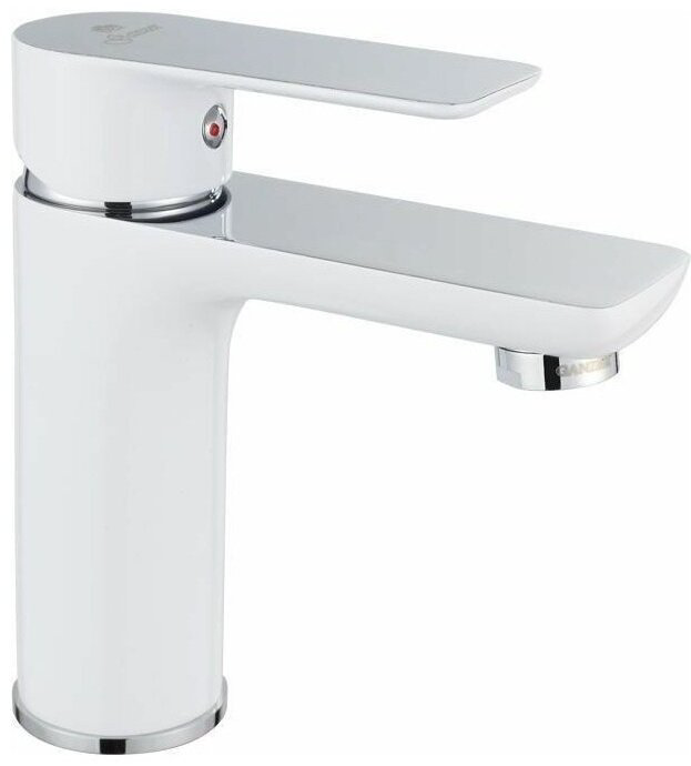 Смеситель для раковины (умывальника) Aquanet AF520-10СW, однозахватный купить,NaN
