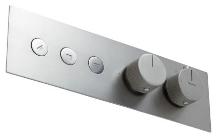Смеситель для душа ALLEN BRAU 5.33003-BN LIBERTY X3, латунь, цвет никель купить,563700