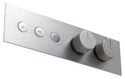 Смеситель для душа ALLEN BRAU 5.33003-BN LIBERTY X3, латунь, цвет никель купить,563700