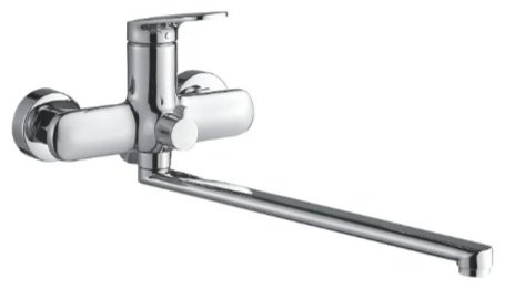 Смеситель для ванны Shevanik S8522, латунь, цвет хром купить,NaN